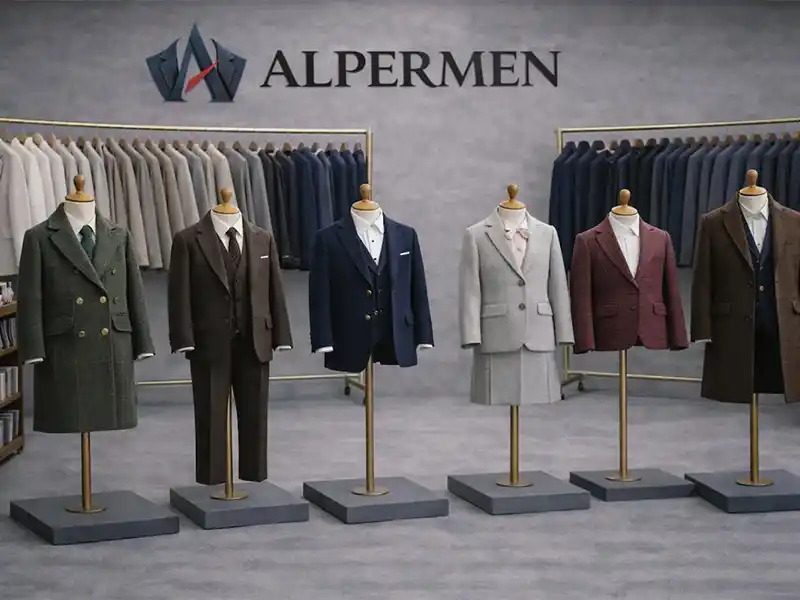 Premium kidswear tailoring for boys and girls with high-quality natural fabrics at Alpermen.