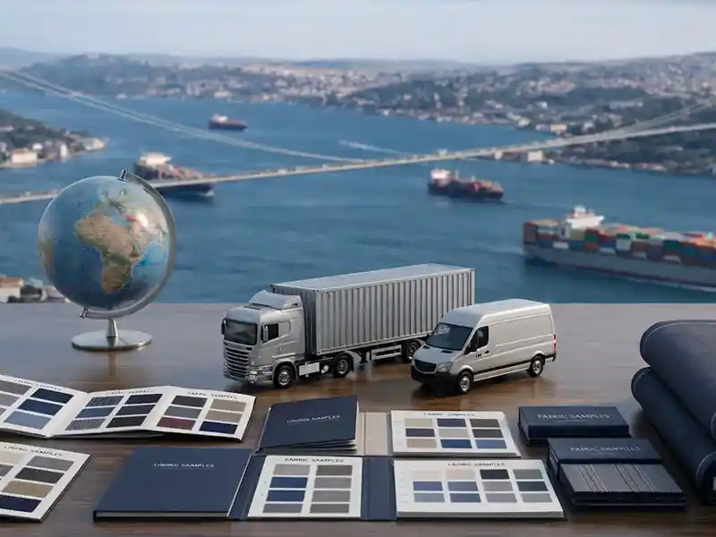 Strategic logistical advantage of manufacturing in Istanbul, Türkiye with access to premium textile ecosystems.