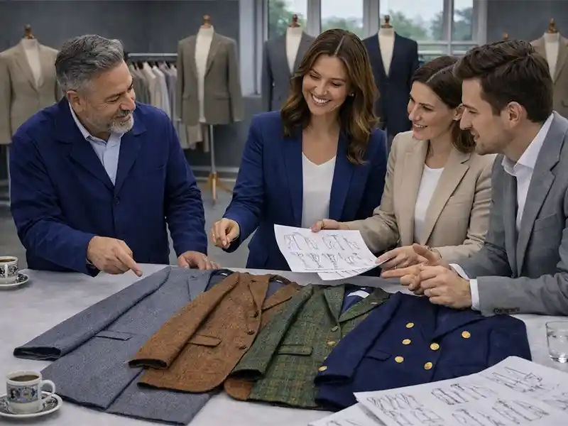Collaborative technical development for private label and CMT clients at Alpermen.